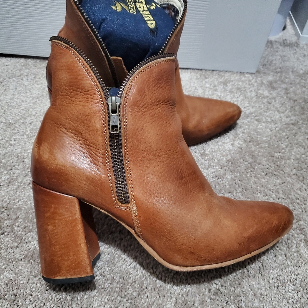 Size 9 - Freebird by Steven - Jalessa - Cognac